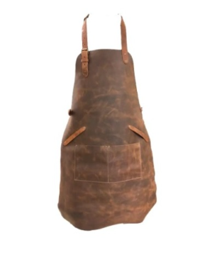 BARISTA APRON PURE LEATHER - LONG