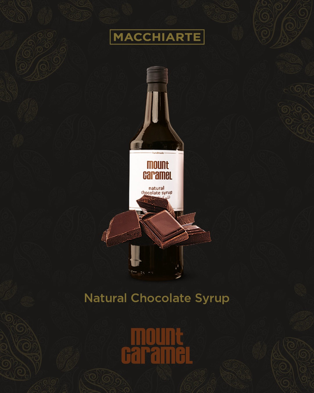 NATURAL CHOCOLATE SYRUP 1000 ML